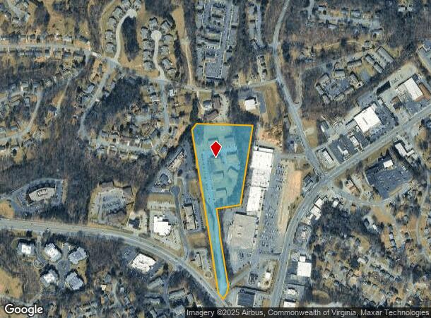 3501 Normandy Ln, Roanoke, VA Parcel Map