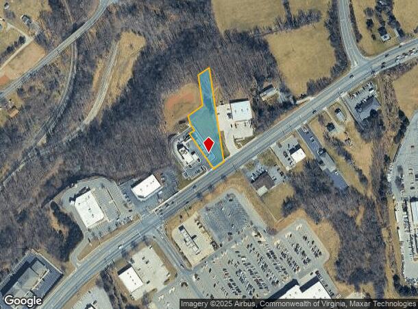  591 Old Franklin Tpke, Rocky Mount, VA Parcel Map