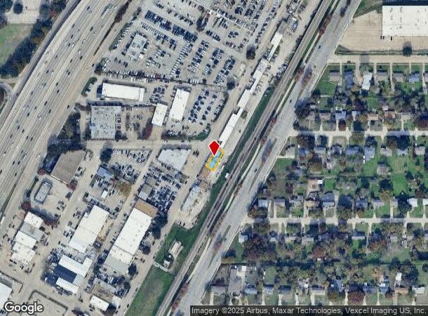  532 N Interurban St, Richardson, TX Parcel Map