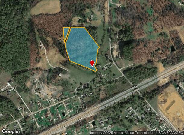 56 Moses Ln, Culloden, WV Parcel Map