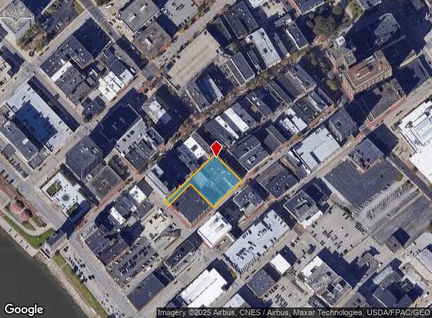 809 Quarrier St, Charleston, WV Parcel Map