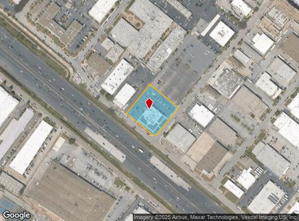 1710 Gilbreth Rd, Burlingame, CA Parcel Map