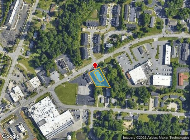 725 W Main St, Jamestown, NC Parcel Map