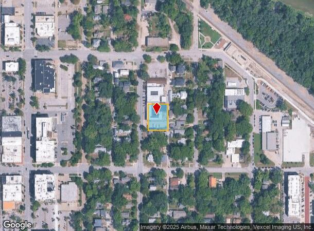 724 Connecticut St, Lawrence, KS Parcel Map