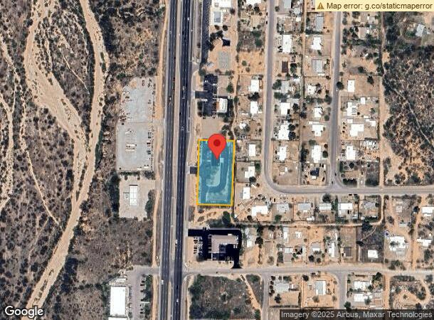  16460 N Oracle Rd, Tucson, AZ Parcel Map