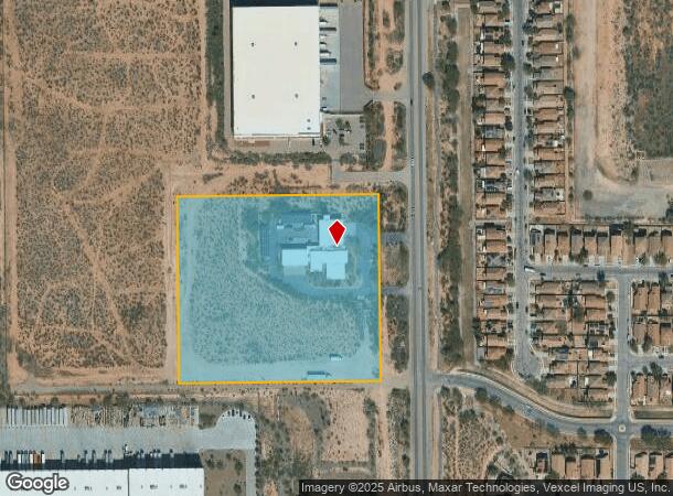 6810 S Alvernon Way, Tucson, AZ Parcel Map