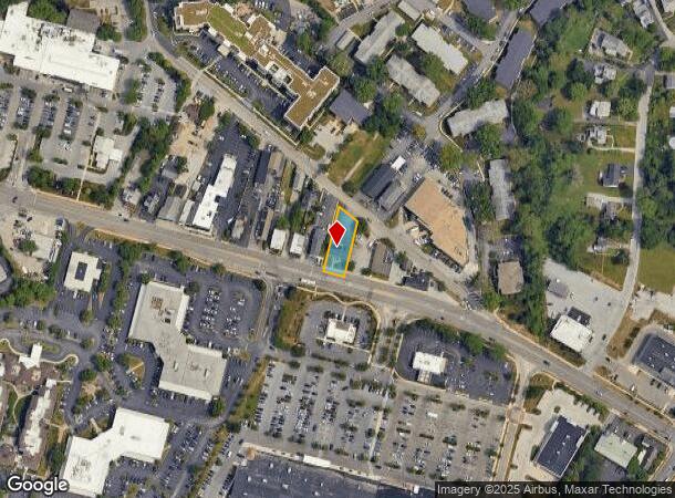  711 Lancaster Ave, Wayne, PA Parcel Map