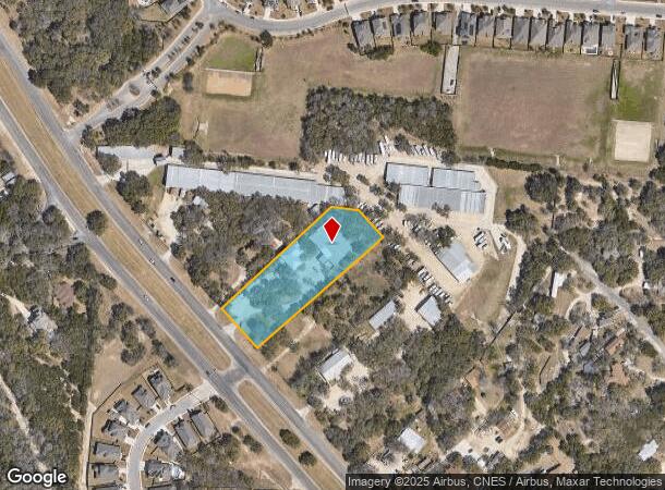16148 Bandera Rd, Helotes, TX Parcel Map