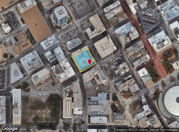 306 W 7Th St, Fort Worth, TX Parcel Map