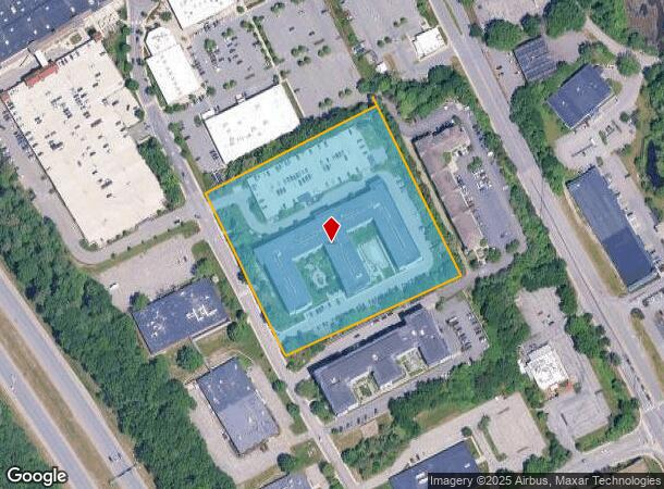 32 2Nd Ave, Burlington, MA Parcel Map