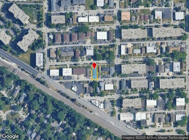  1271 Brown St, Des Plaines, IL Parcel Map