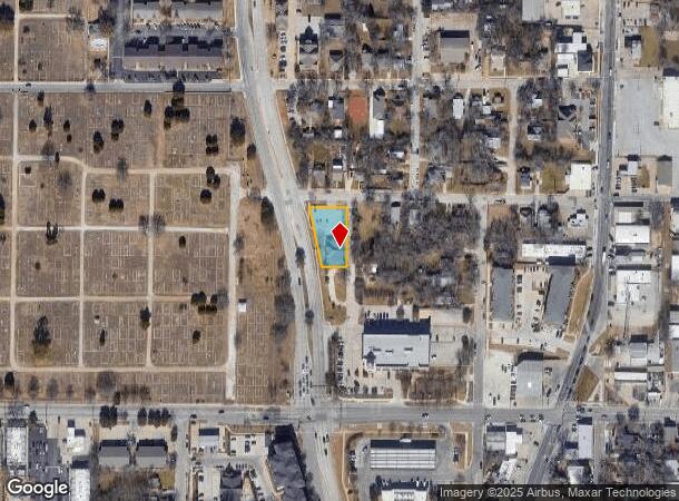  701 S Carroll Blvd, Denton, TX Parcel Map