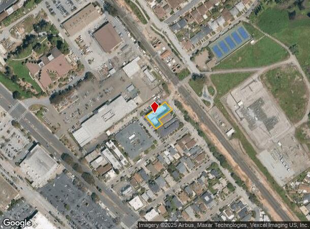  1007 Hemlock Ave, Millbrae, CA Parcel Map