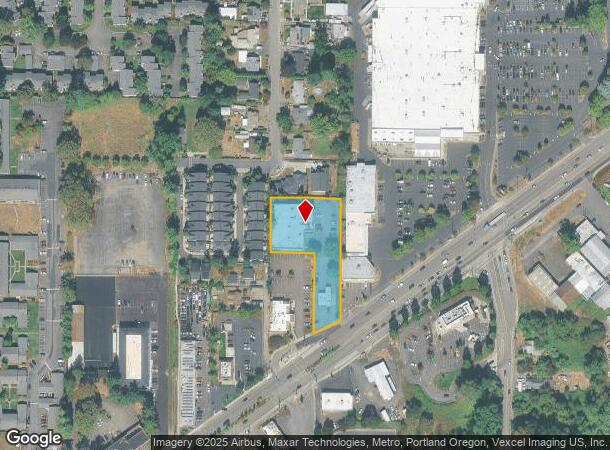  11615 Sw Pacific Hwy, Portland, OR Parcel Map