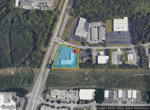 105 N 85 Pky, Fayetteville, GA Parcel Map