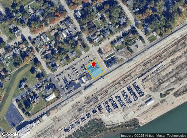  202 Main St, Jeffersonville, IN Parcel Map