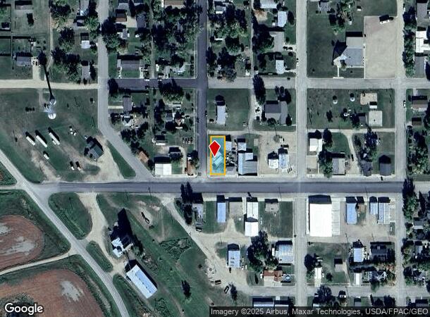 202 Main St E, Glenburn, ND Parcel Map
