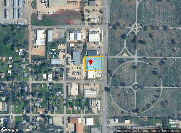 1336 N Harrison Ave, Shawnee, OK Parcel Map
