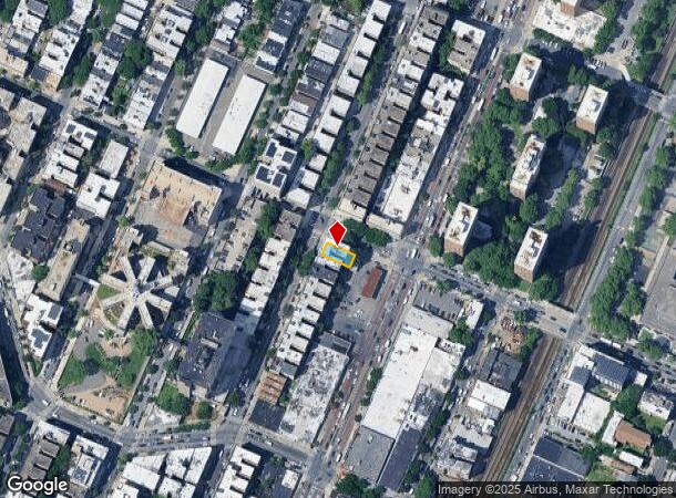  382 E 168Th St, Bronx, NY Parcel Map