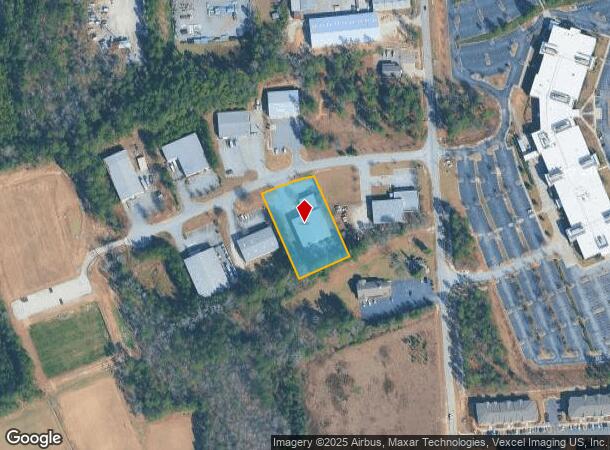 3708 Benchmark Dr, Augusta, GA Parcel Map