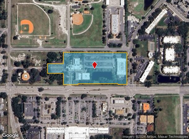  1350 E Venice Ave, Venice, FL Parcel Map