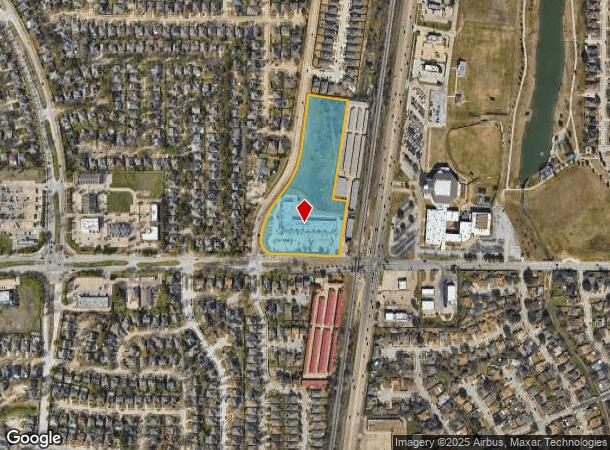  5601 Basswood Blvd, Fort Worth, TX Parcel Map