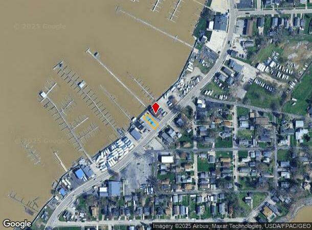  5911 Edgewater Dr, Toledo, OH Parcel Map