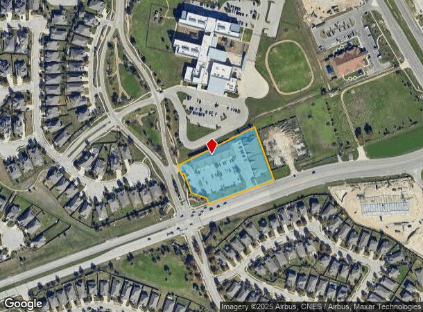 1821 Westinghouse Rd, Georgetown, TX Parcel Map