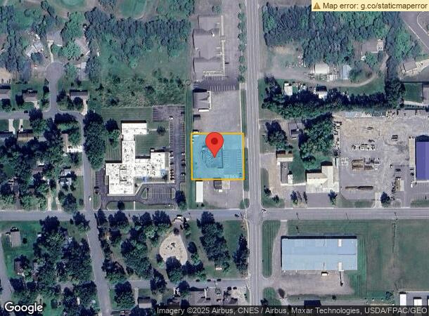  1030 Central Ave N, Milaca, MN Parcel Map