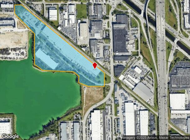  7939 Nw 84Th St, Medley, FL Parcel Map