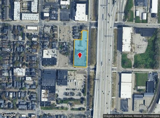 407 Fulton St, Indianapolis, IN Parcel Map