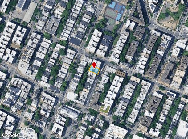  1055 College Ave, Bronx, NY Parcel Map