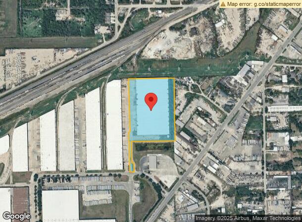  8855 Citypark Loop, Houston, TX Parcel Map