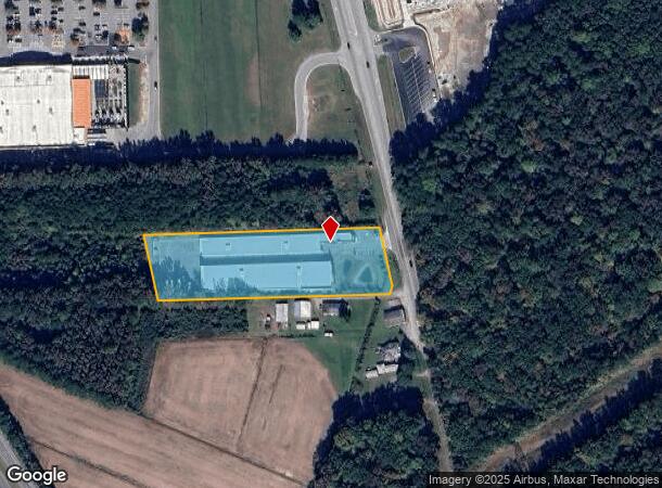 1878 Battlefield Blvd S, Chesapeake, VA Parcel Map