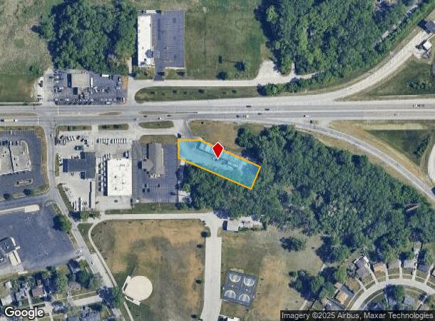  2849 W 159Th St, Markham, IL Parcel Map