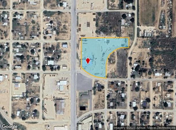  304 N College Ave, Snyder, TX Parcel Map