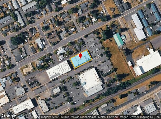 252 Ne 2Nd Ave, Canby, OR Parcel Map