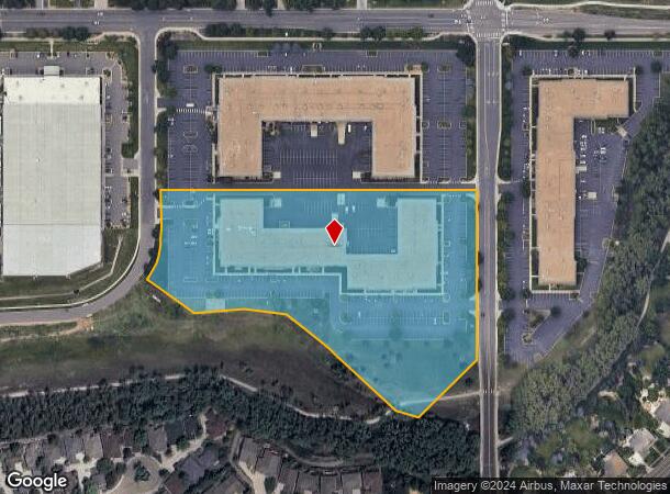  1921 Corporate Center Cir, Longmont, CO Parcel Map