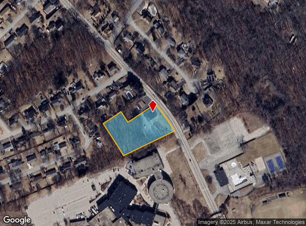  2736 Mendon Rd, Cumberland, RI Parcel Map