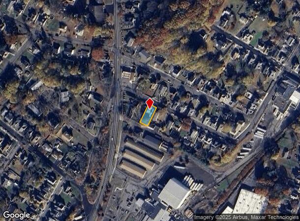  2104 N Broad St, Meriden, CT Parcel Map