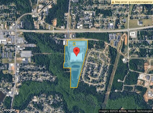  502 Booth Rd, Warner Robins, GA Parcel Map