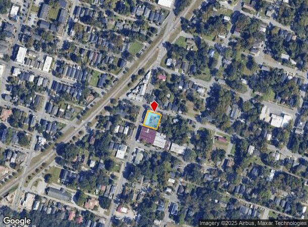  1802 E Broad St, Savannah, GA Parcel Map
