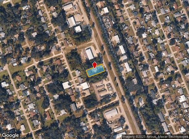 2416 Hibiscus Dr, Edgewater, FL Parcel Map