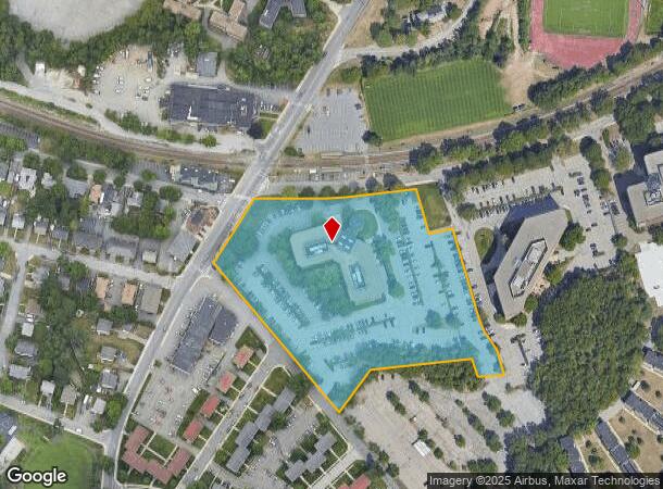  29 Sawyer Rd, Waltham, MA Parcel Map