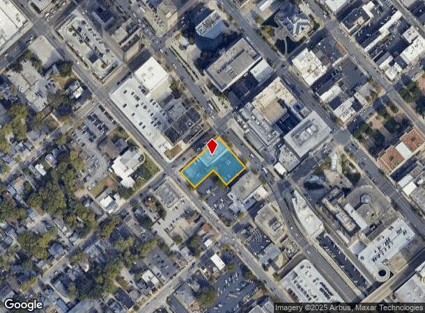  110 W Vine St, Lexington, KY Parcel Map