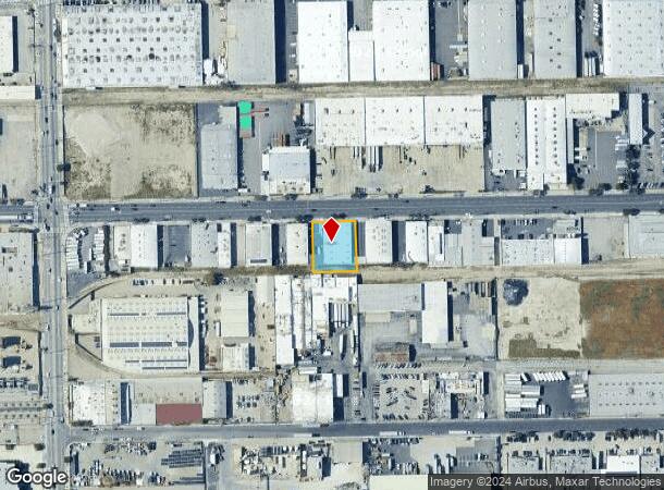  2914 Leonis Blvd, Vernon, CA Parcel Map