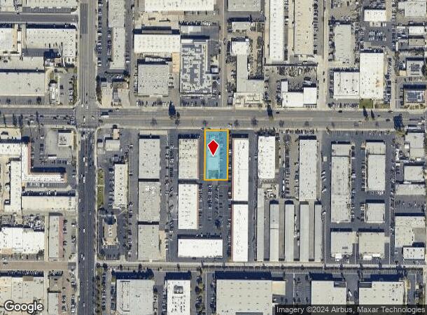  1540 E Edinger Ave, Santa Ana, CA Parcel Map