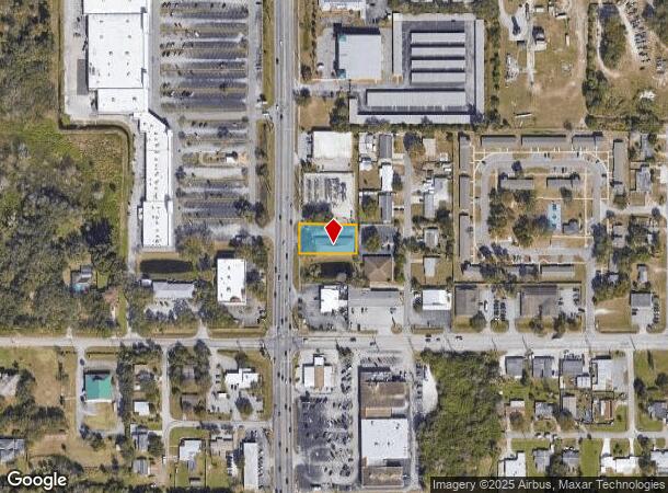  1801 N Wickham Rd, Melbourne, FL Parcel Map