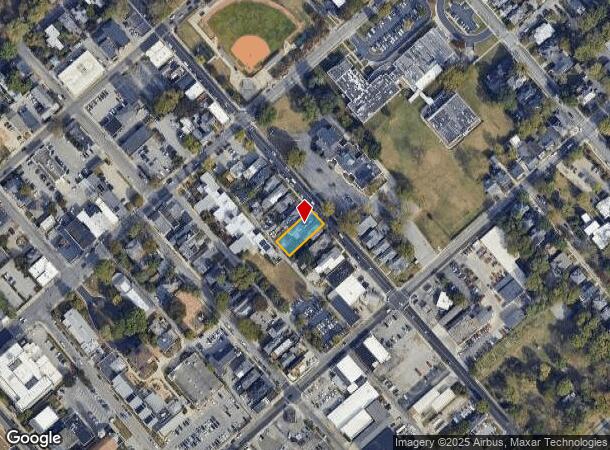  132 E Third St, Lexington, KY Parcel Map