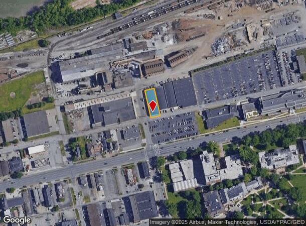  208 Hal Greer Blvd, Huntington, WV Parcel Map